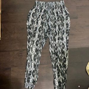 Patterned Joggers